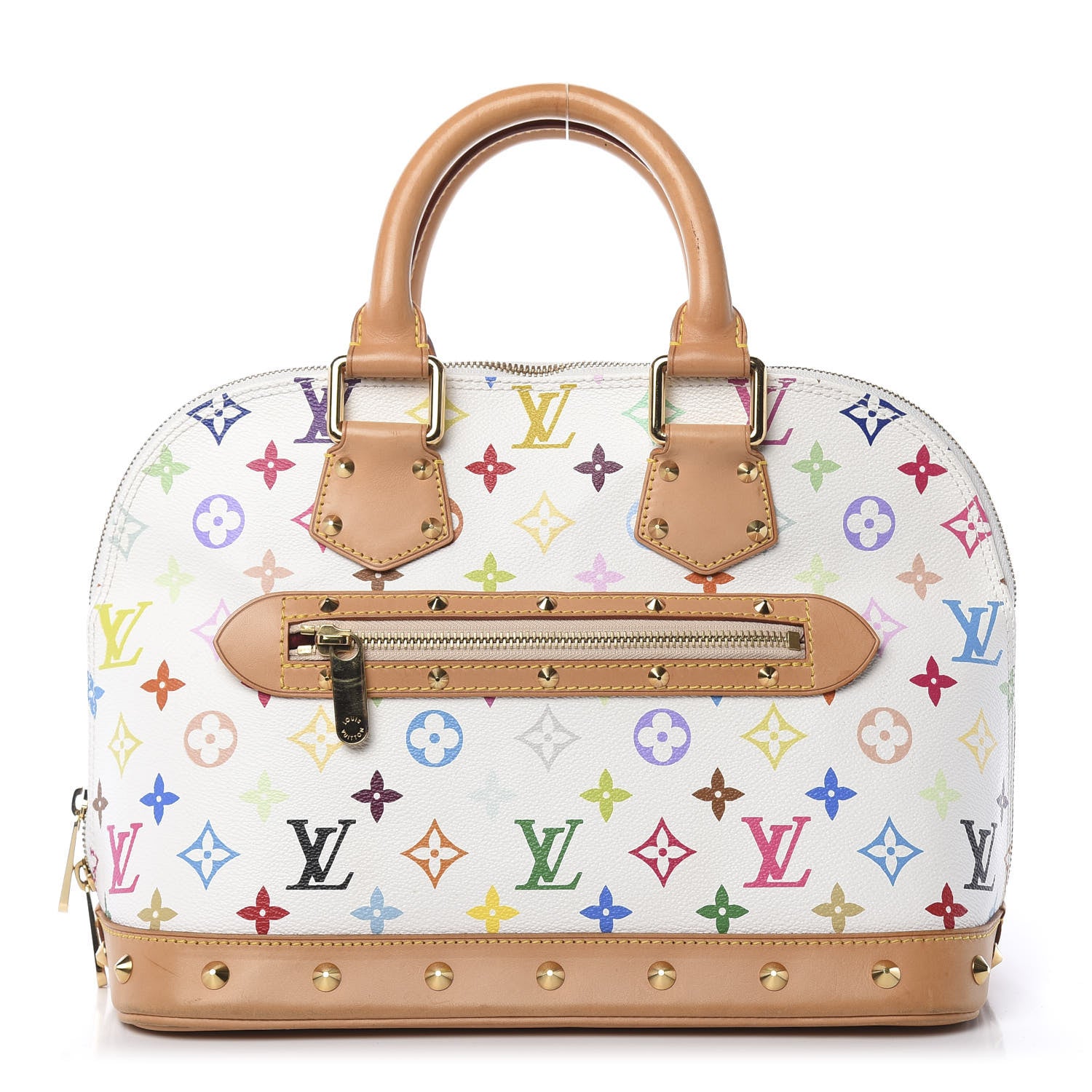 Louis Vuitton Monogram Multicolor Alma White 1 of 11