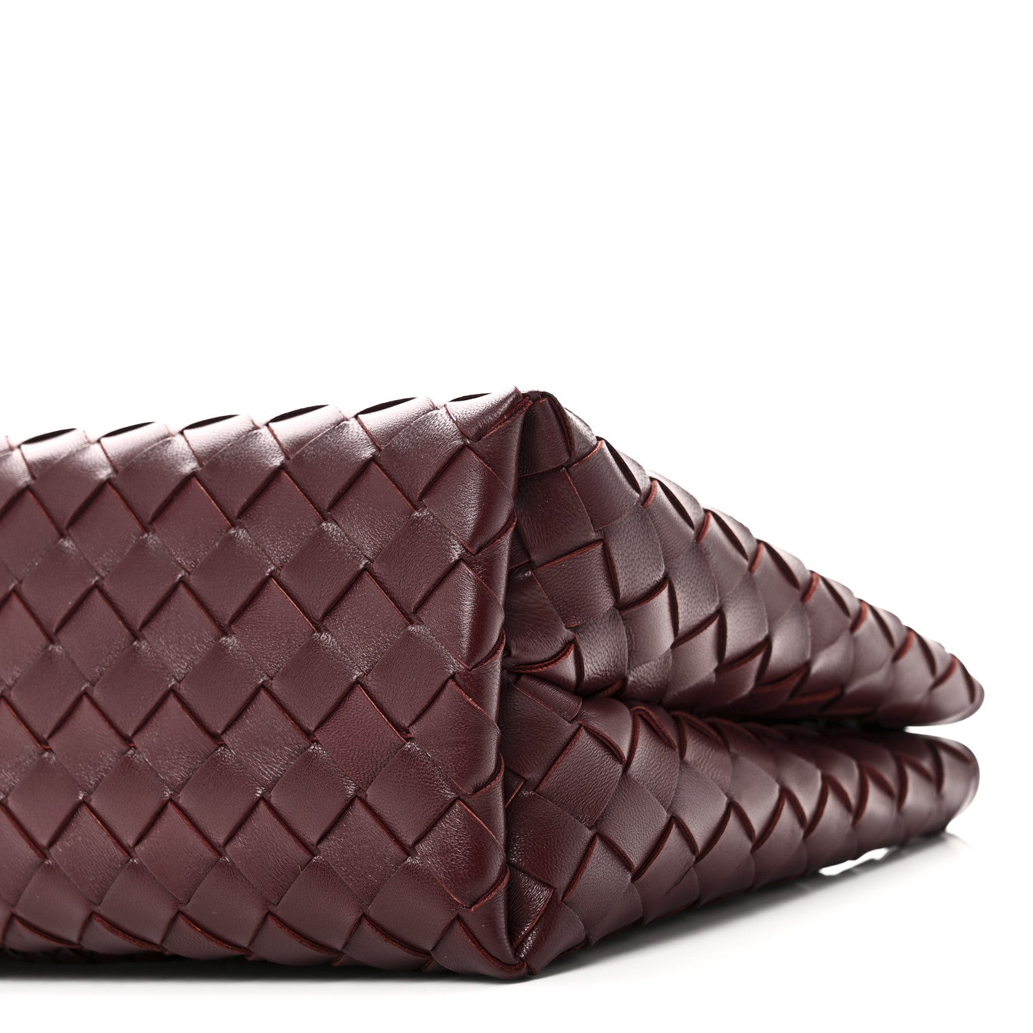 Bottega Veneta Nappa Intrecciato Small Andiamo Shoulder Bag Barolo 9 of 9