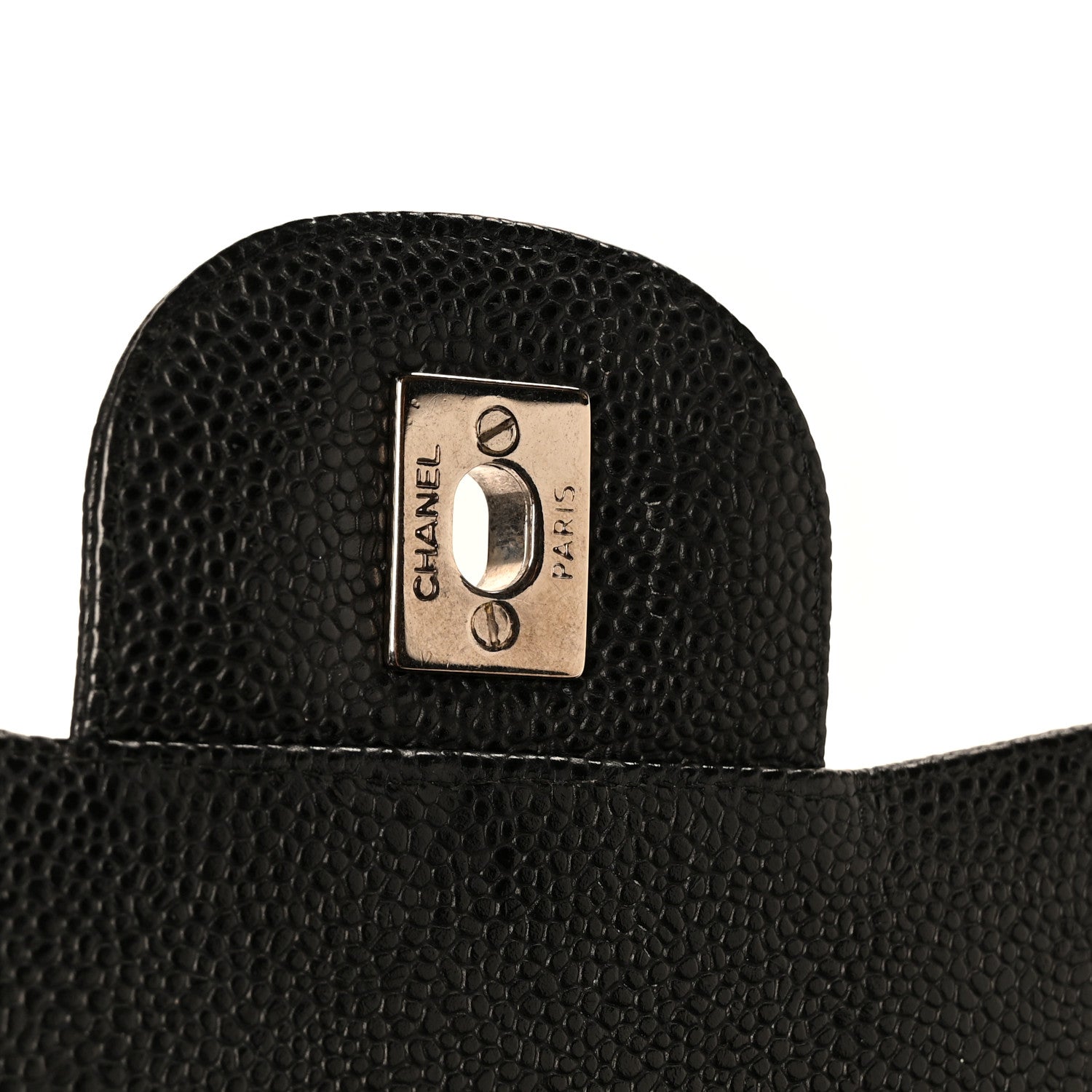 Chanel Caviar Quilted Jumbo Double Flap Black 7 of 11