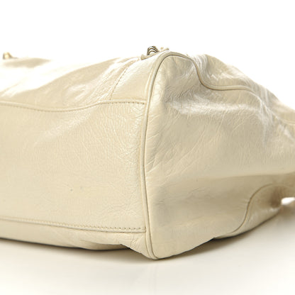 Balenciaga Agneau Giant 12 Gold Hardware Velo Blanc Creme Light Craie 8 of 9