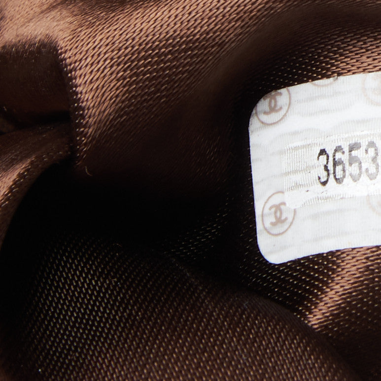 Chanel Lambskin CC Tote Brown 9 of 9
