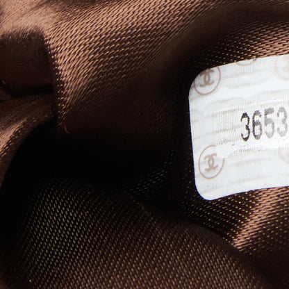 Chanel Lambskin CC Tote Brown 9 of 9