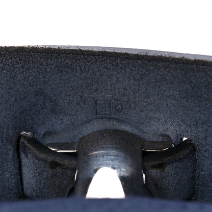 Hermes Toile Vache Calfskin Herbag 30 PM Navy Bleu 7 of 12