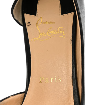 Christian Louboutin Shiny Nappa Iriza 85 Pumps 39.5 Black 7 of 10
