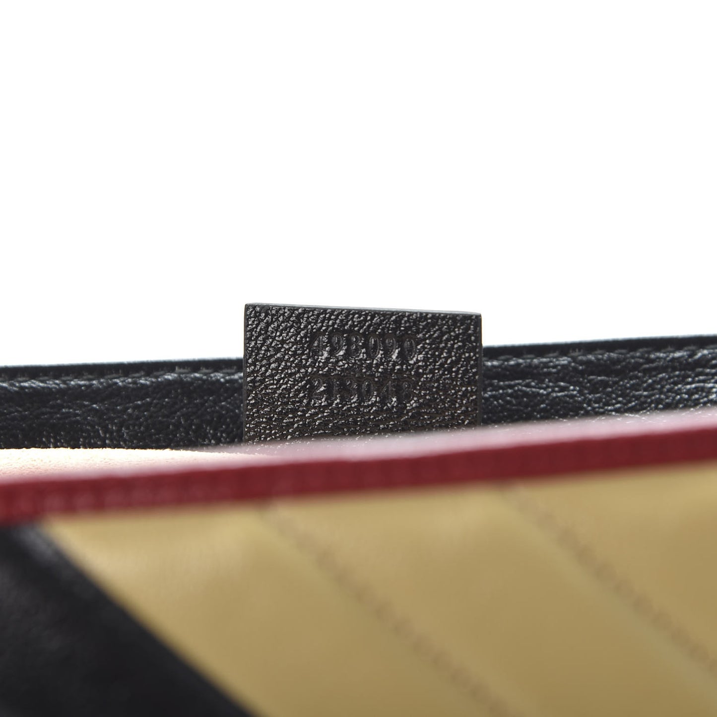 Azalea Calfskin Matelasse Diagonal Patchwork Large Torchon GG Marmont Shoulder Bag Black Beige Romantic Cerise
