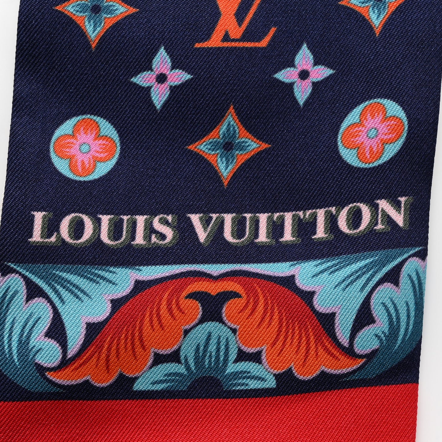 Silk Lettre A Louis Bandeau White
