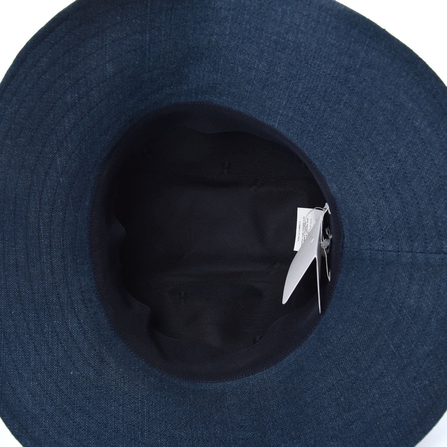 Hermes Cotton Capeline Collete Hat 57 Dark Petrol 4 of 5