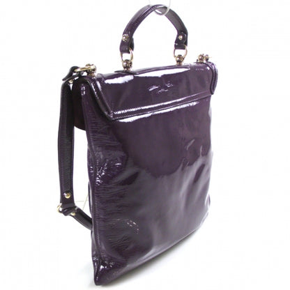 Gucci Patent Britt Messenger Bag Purple 3 of 11