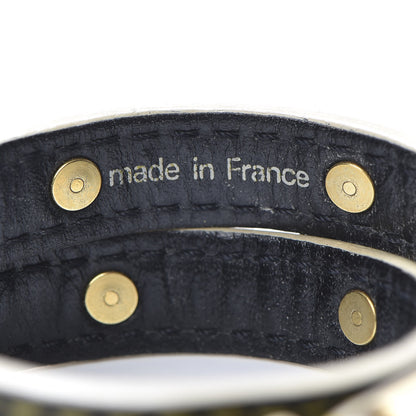 Louis Vuitton Suhali Double Tour Bracelet Black 6 of 6