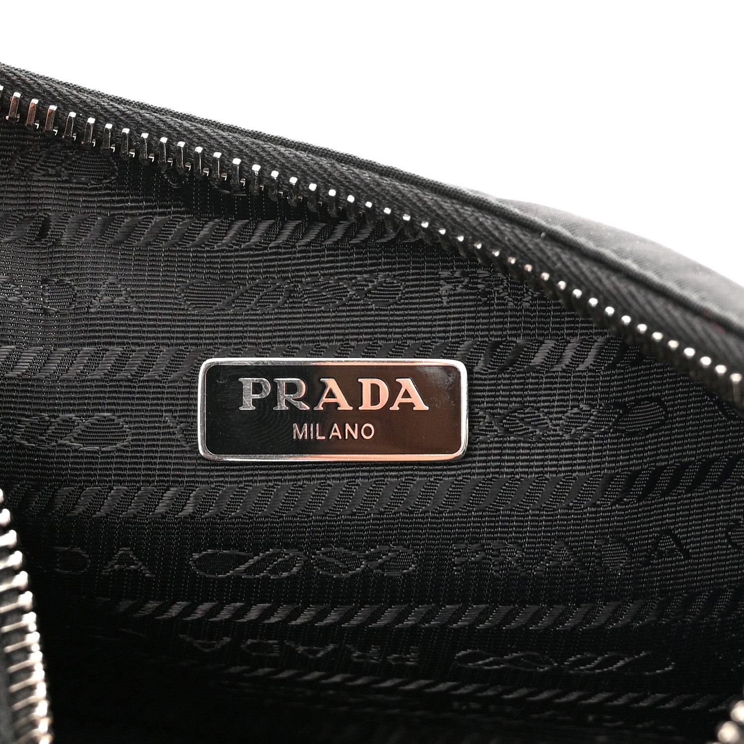 Prada Nylon Re-Edition 2005 Shoulder Bag Black 6 of 10