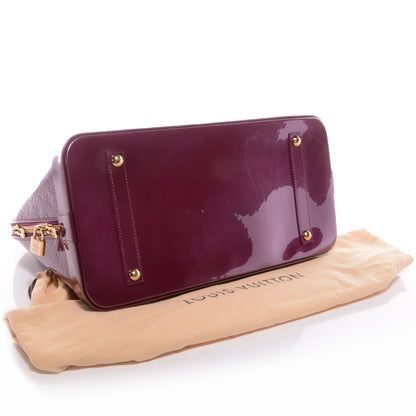 Louis Vuitton Vernis Alma GM Violet 4 of 7