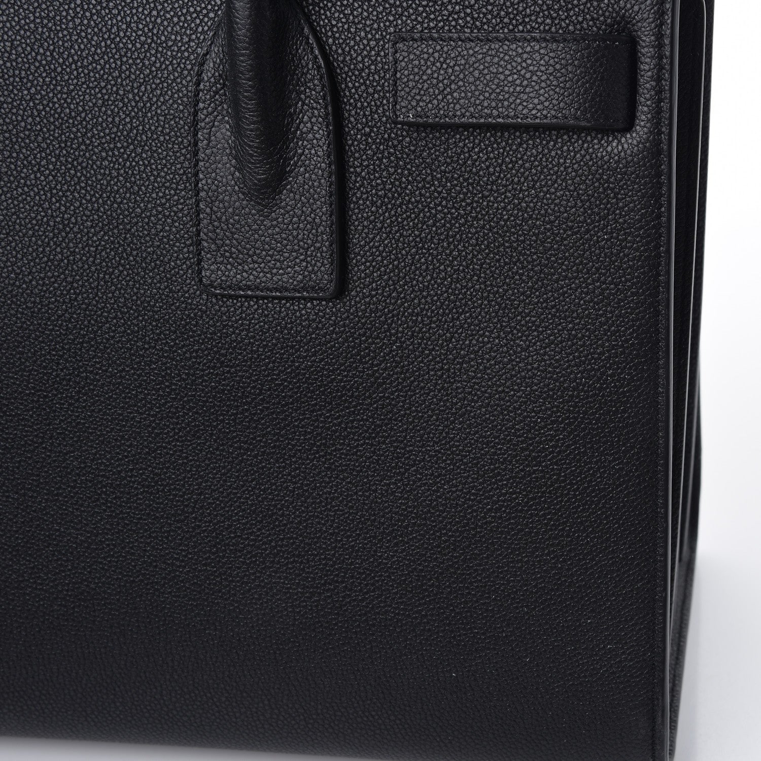 Saint Laurent Grained Calfskin Small Sac De Jour Black 10 of 11