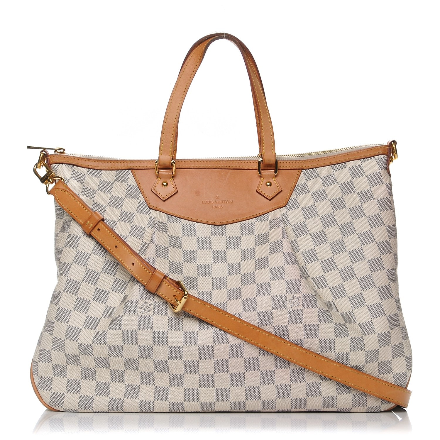 Louis Vuitton Damier Azur Siracusa GM 1 of 10