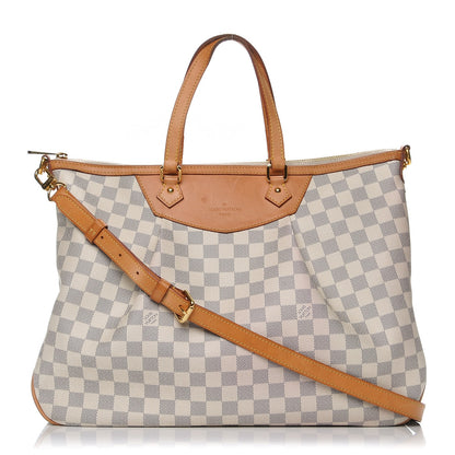 Louis Vuitton Damier Azur Siracusa GM 1 of 10