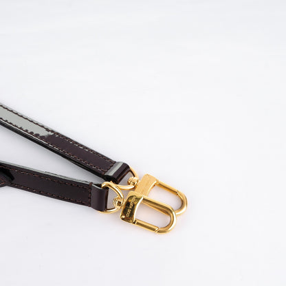 Louis Vuitton Patent 16mm Adjustable Shoulder Strap Amarante 4 of 4