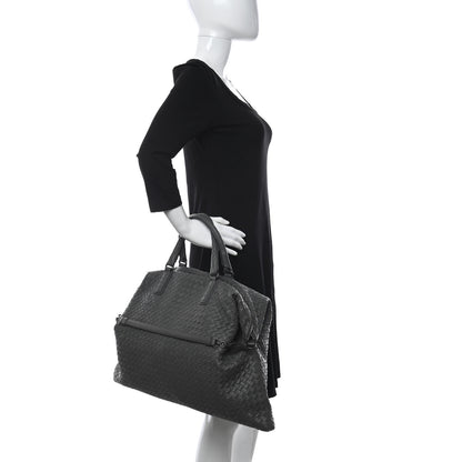 Bottega Veneta Nappa Intrecciato Maxi Convertible Tote Grey 2 of 11