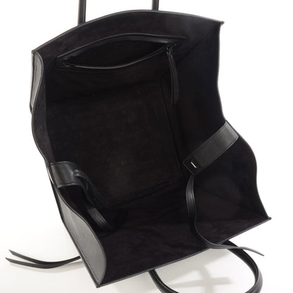 Celine Supple Calfskin Medium Phantom Luggage Black 5 of 9