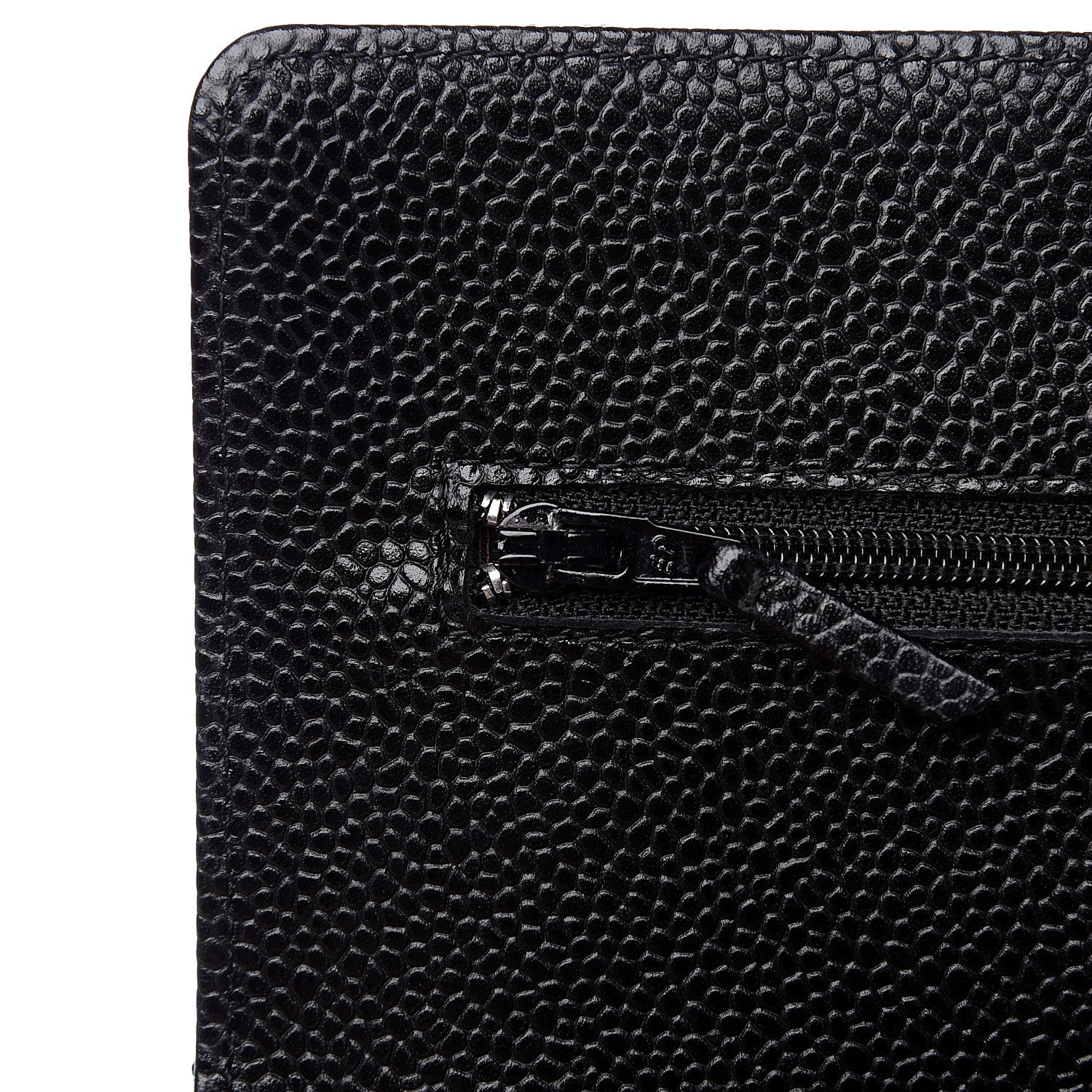 Chanel Caviar Quilted Wallet On Chain WOC Black 10 of 13