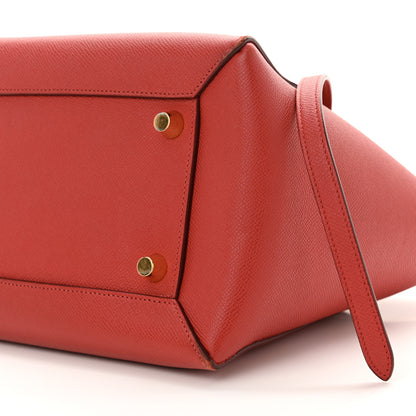 Celine Grained Calfskin Mini Belt Bag Coquelicot 9 of 10