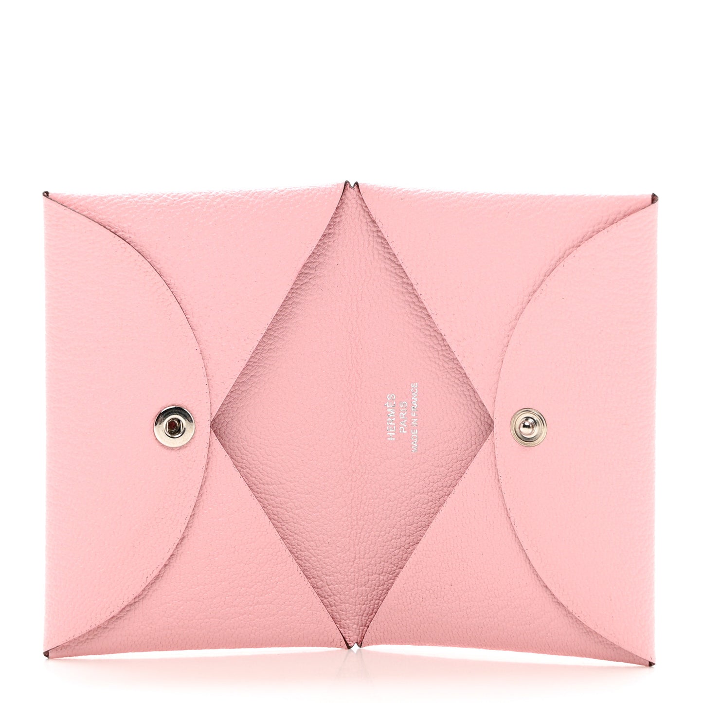 Chevre Mysore Calvi Card Case Rose Sakura