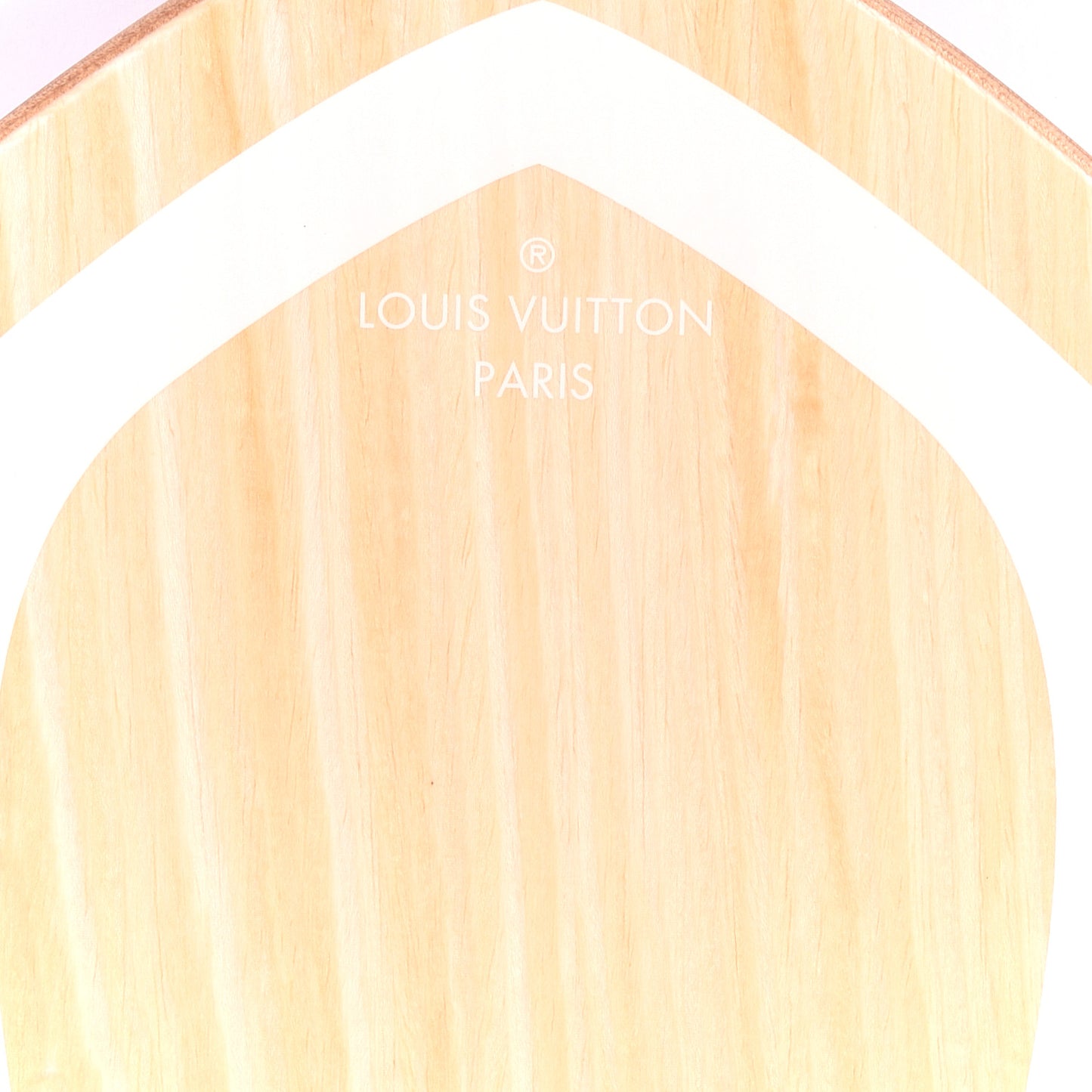 Wood Monogram By The Pool Skimboard Multicolor