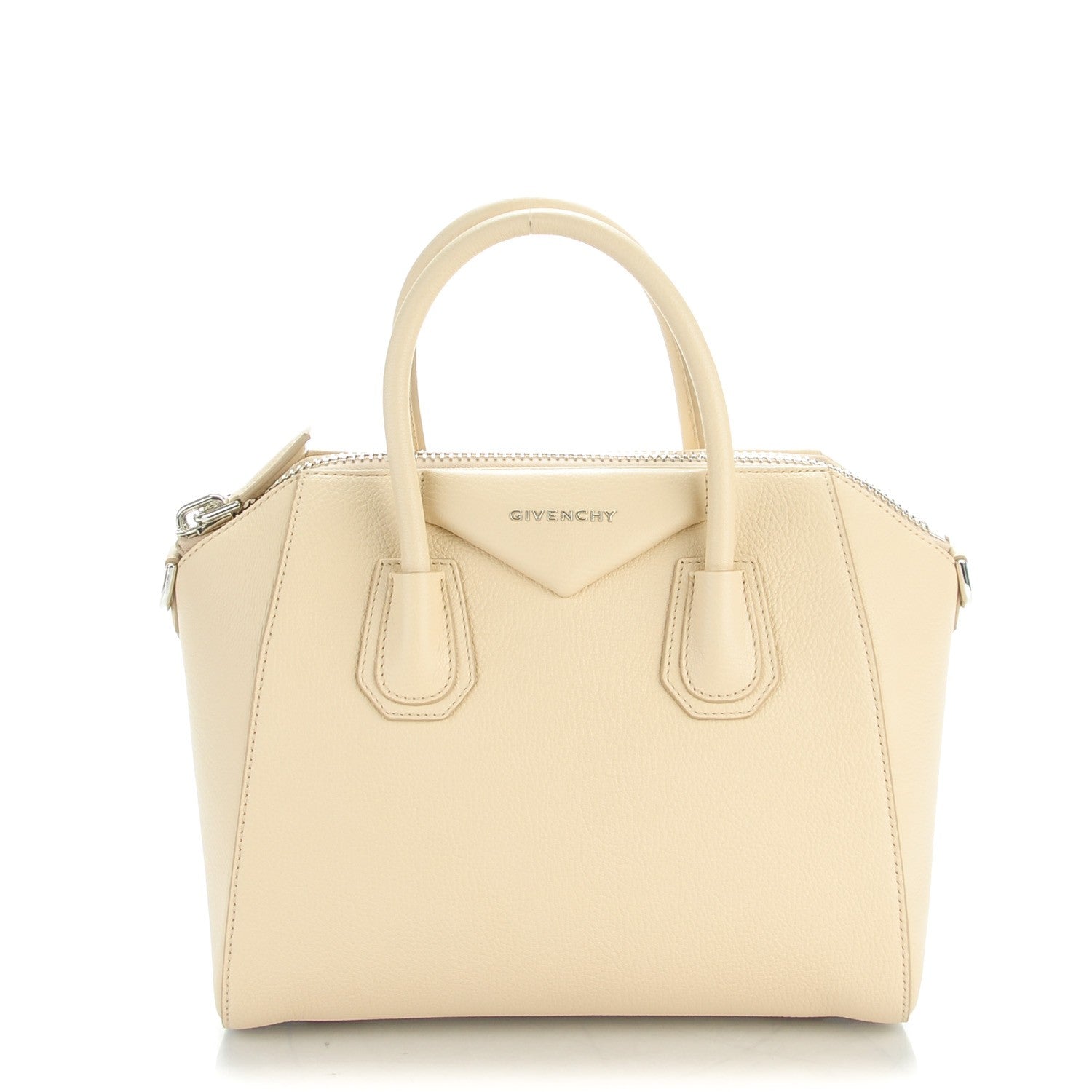 Givenchy Sugar Goatskin Small Antigona Beige Buff 1 of 7