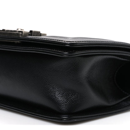 Chanel Caviar Quilted Small Boy Flap Black 10 of 10