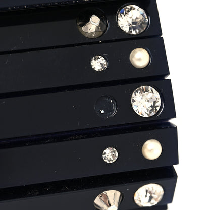 Jimmy Choo Acrylic Crystal Pearl Crystal Sweetie Clutch Navy 11 of 11