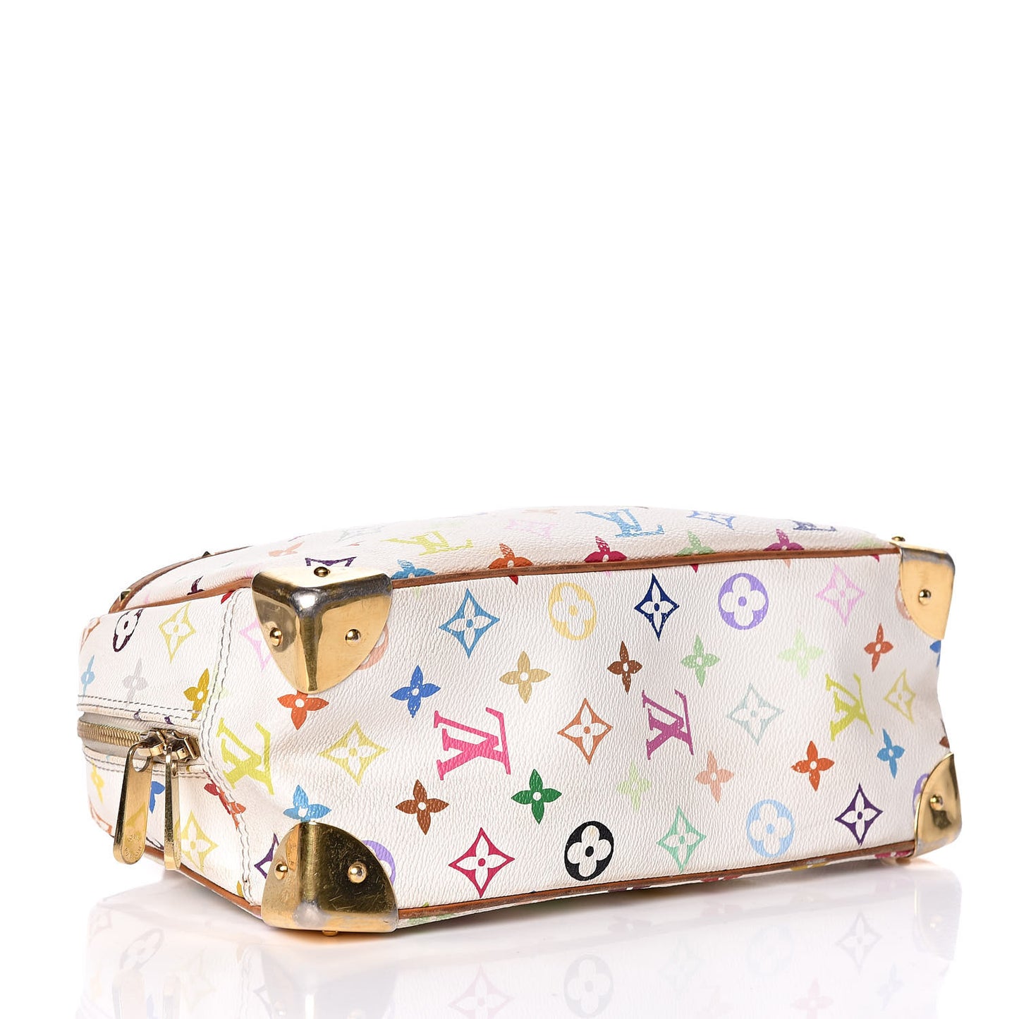 Monogram Multicolor Trouville White