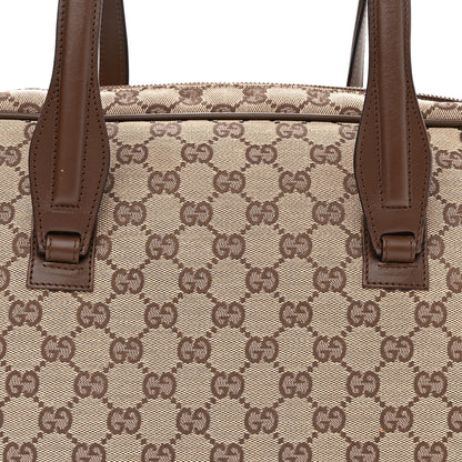 Gucci Monogram Tote Bag Brown 8 of 12