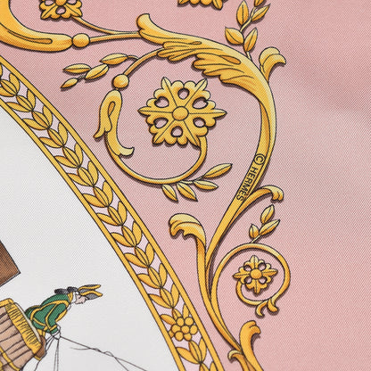 Hermes Silk La Promenade De Longchamps Scarf 90 5 of 5
