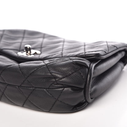 Chanel Grained Calfskin Single Flap Black 6 of 9