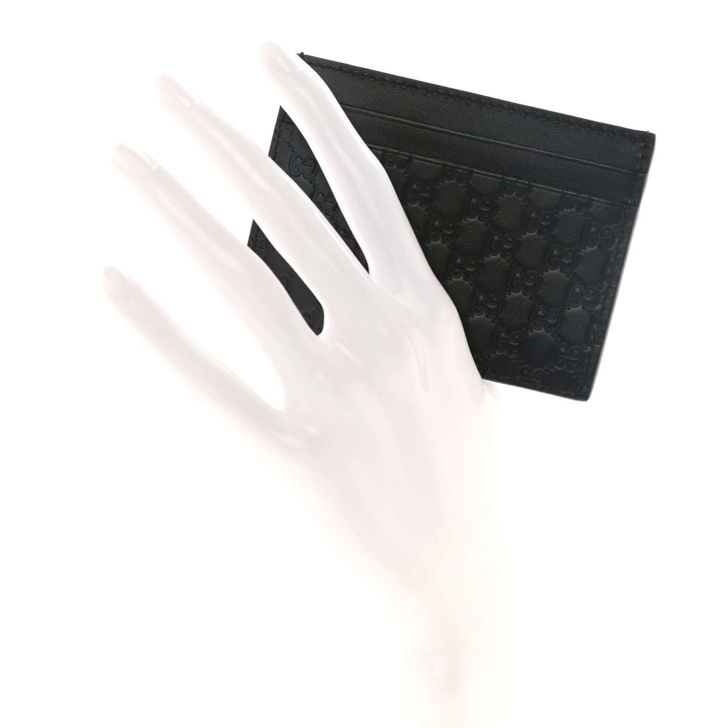 Microguccissima Card Holder Black
