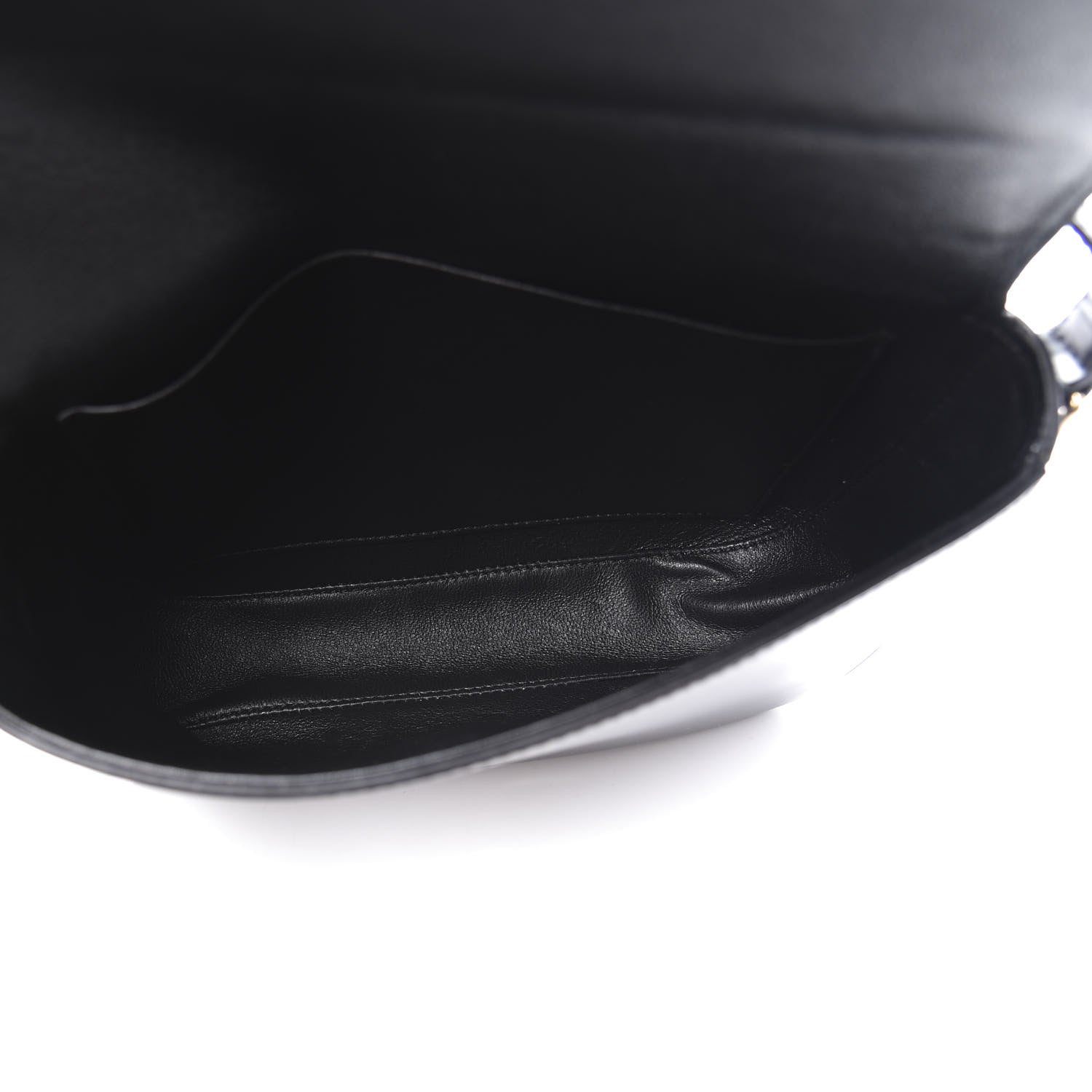 Celine Satinated Calfskin Medium Crecy Bag Black 4 of 9