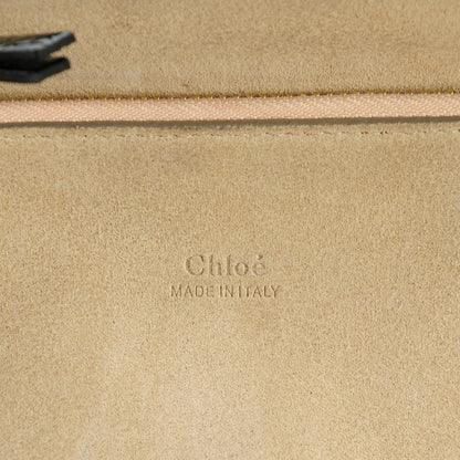 Chloe Patent Medium Faye Shoulder Bag Black 6 of 8