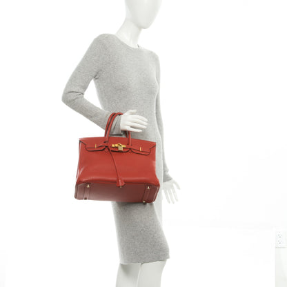 Hermes Togo Birkin 35 Vermillion 2 of 28