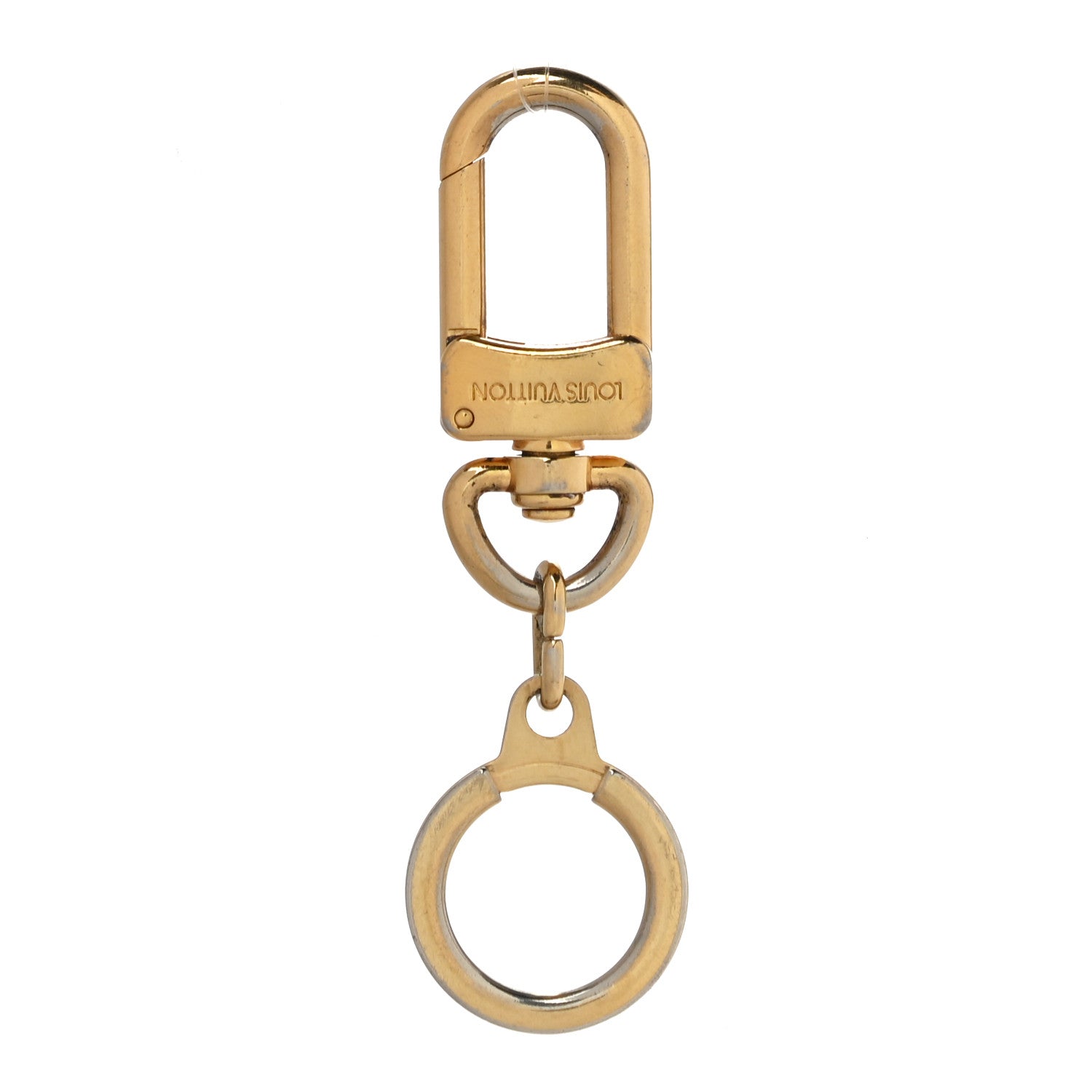 Louis Vuitton Pochette Extender Key Ring Gold 1 of 3