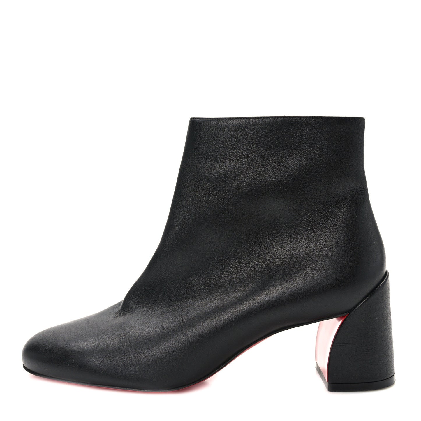 Calfskin Turela 55 Ankle Boots 38 Black