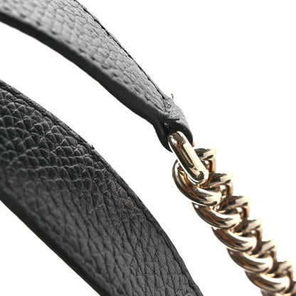 Gucci Pebbled Calfskin Medium Soho Chain Shoulder Bag Black 11 of 11