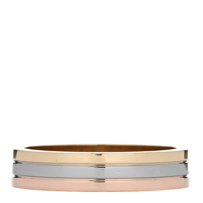 Cartier 18K Pink White Yellow Gold 3.5mm Trinity Wedding Band Ring 59 8.75 3 of 5