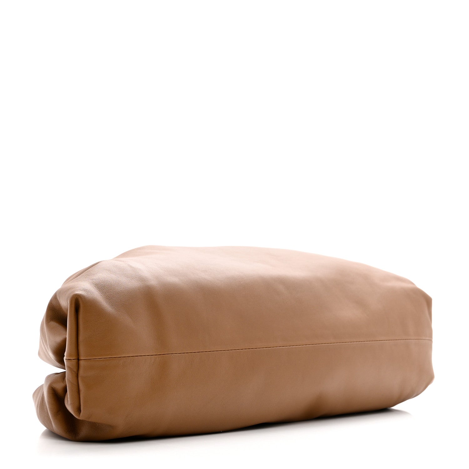 Bottega Veneta Smooth Butter Calf The Pouch Oversized Clutch Cammello 4 of 7