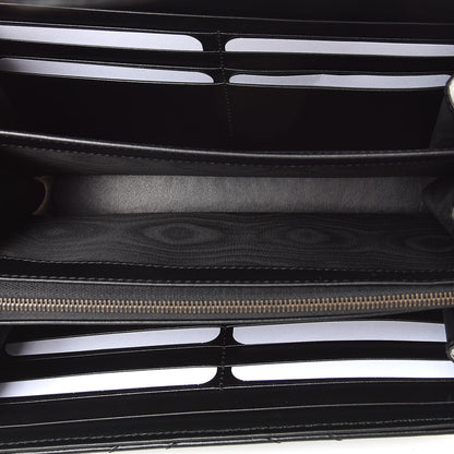 Gucci Calfskin Matelasse GG Marmont Chain Wallet Black 6 of 13
