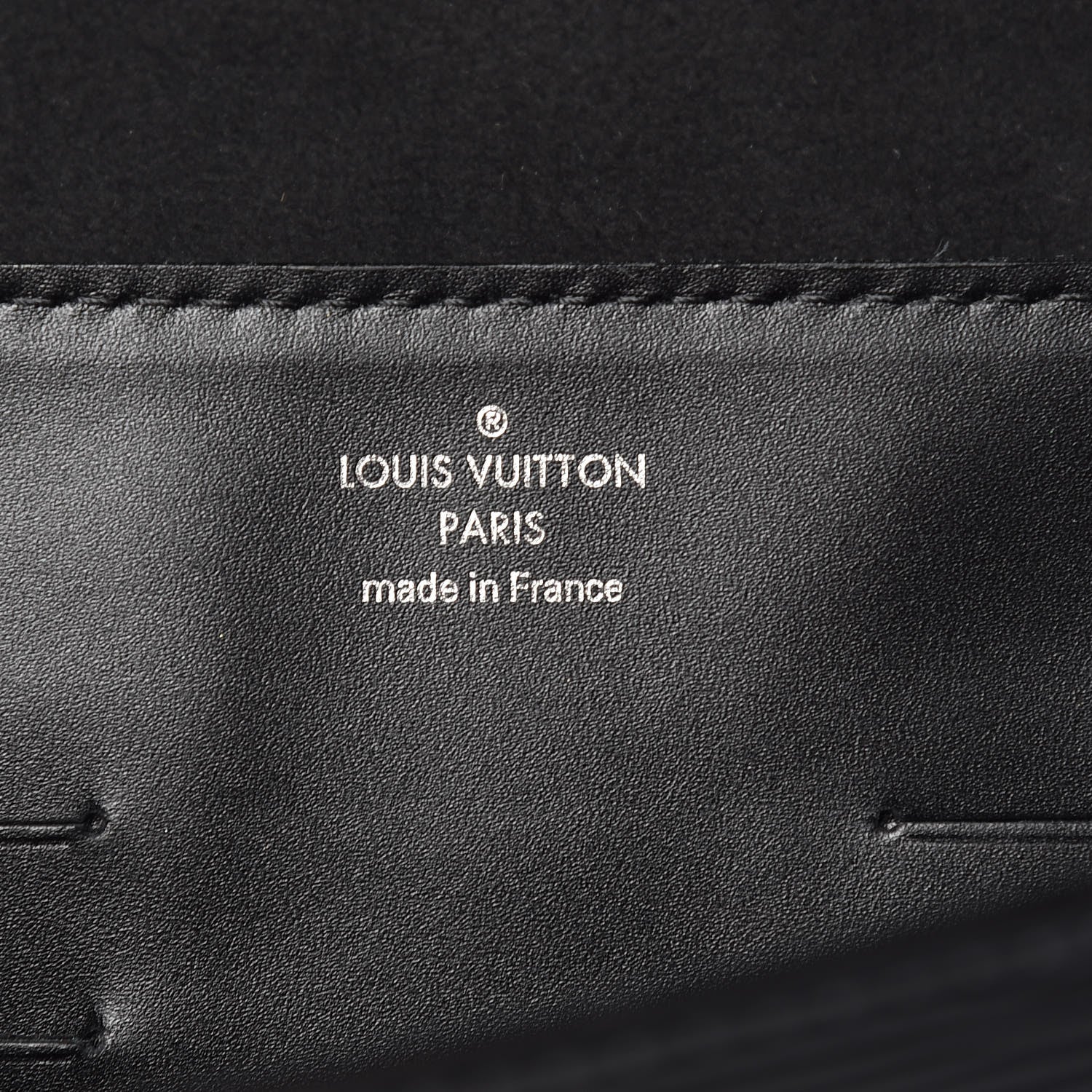 Louis Vuitton Epi Electric Pochette Iena Black 6 of 9