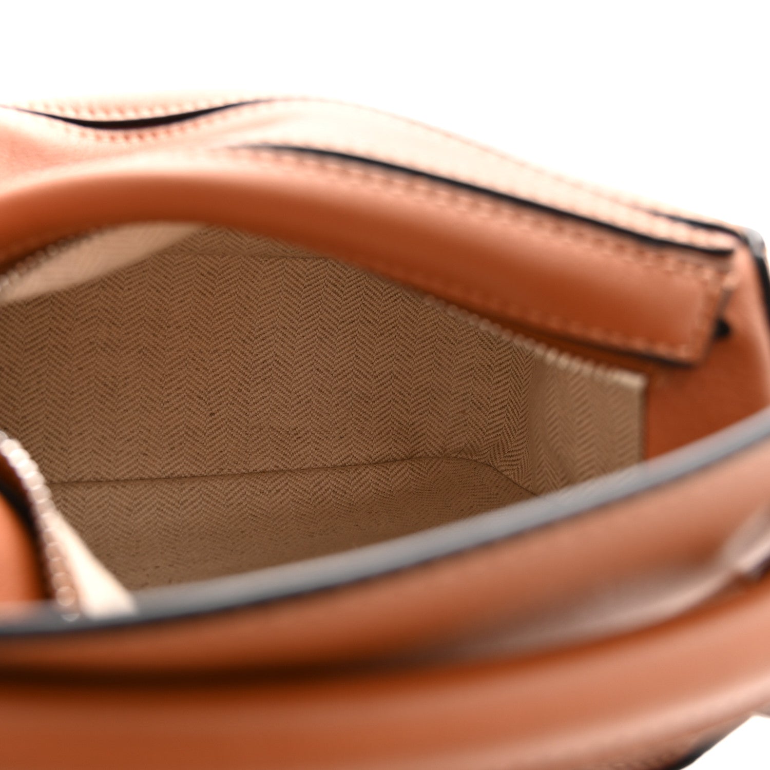 Loewe Calfskin Mini Puzzle Bag Tan 5 of 10