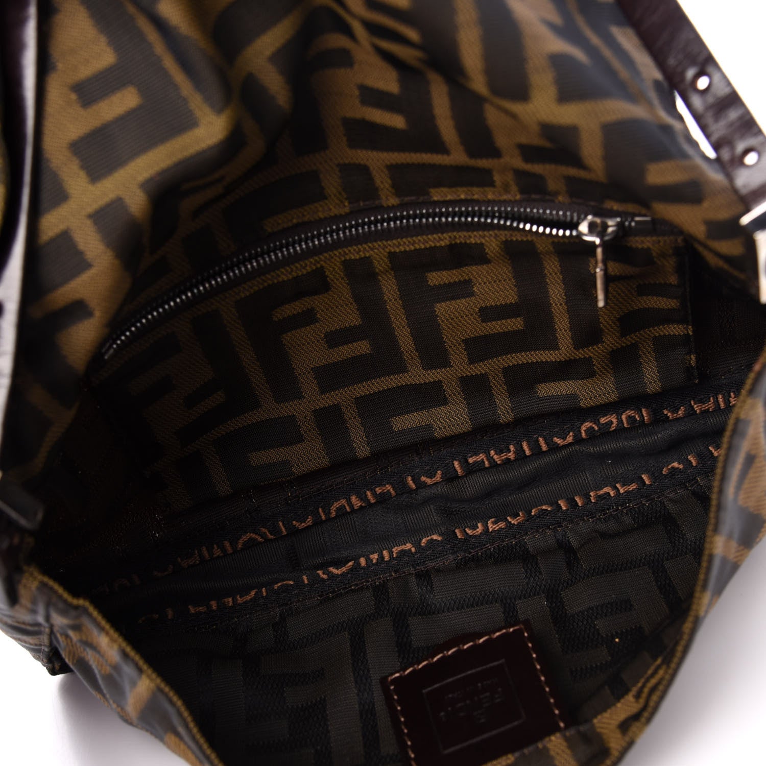 Fendi Zucca Pochette Tobacco 5 of 14