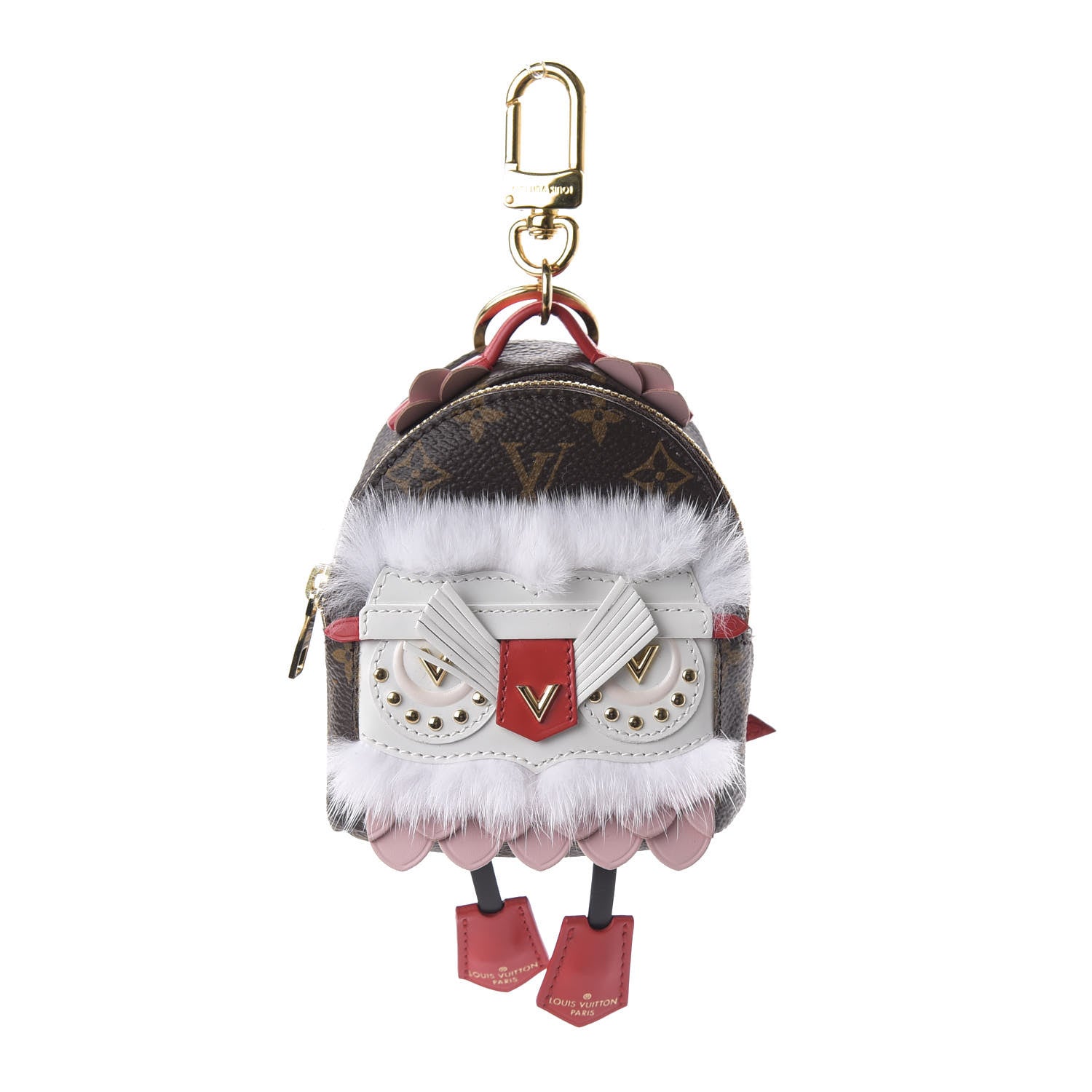Louis Vuitton Monogram Wild Bag Palm Springs Bag Charm Key Holder 1 of 6