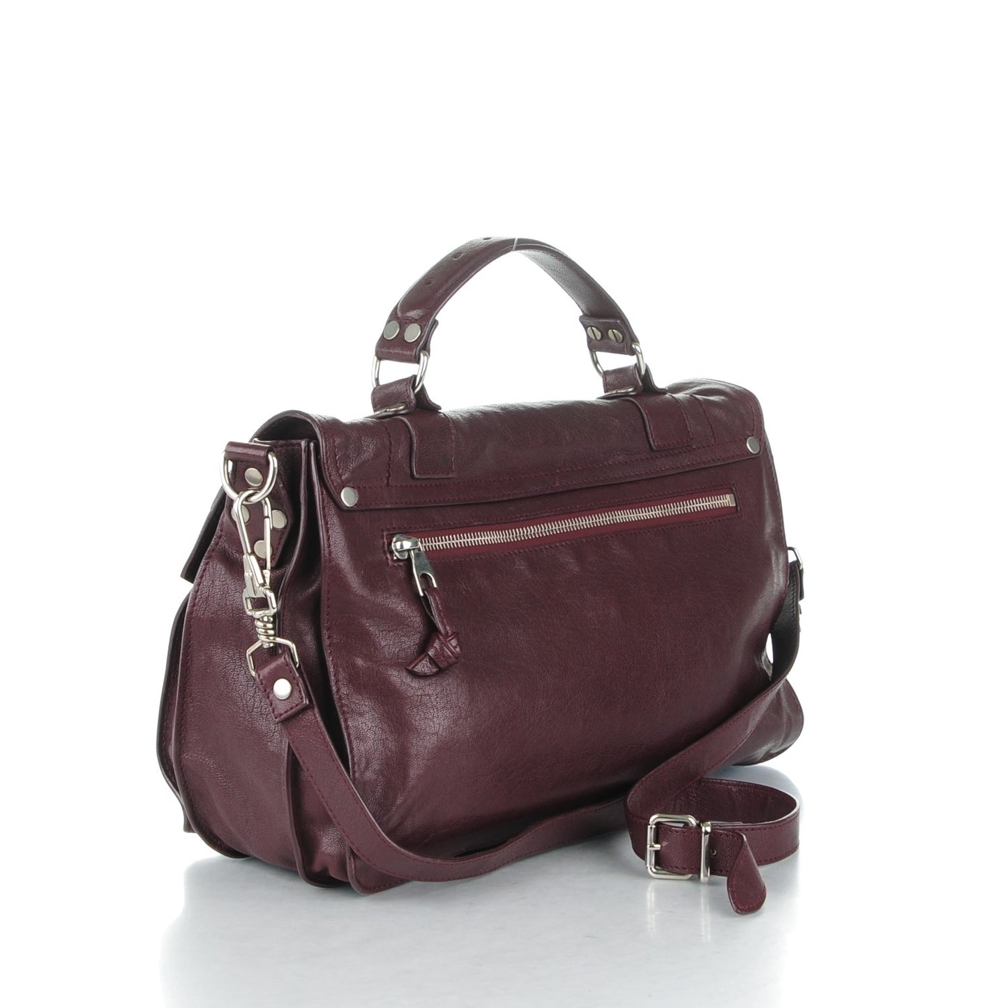 Lambskin Medium PS1 Satchel Oxblood