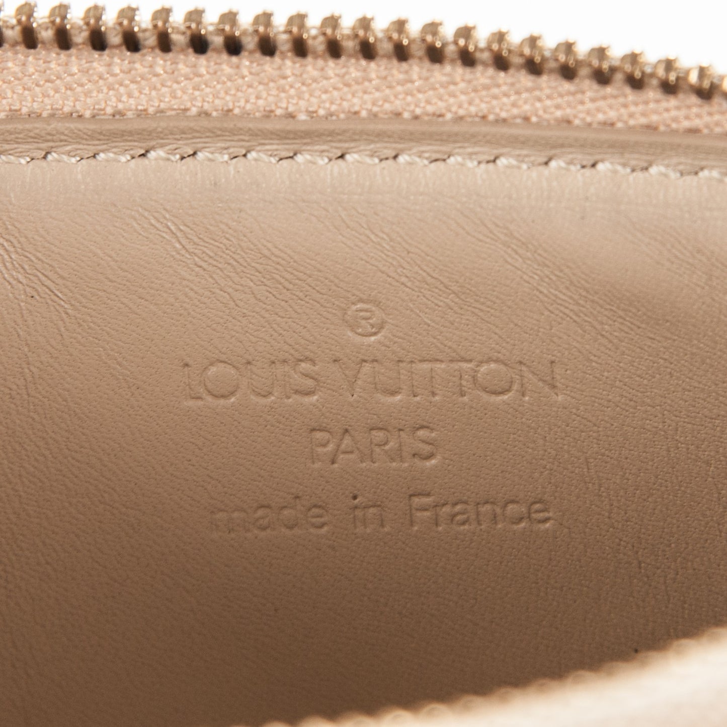 Vernis Lexington Pochette Beige