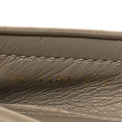 Louis Vuitton Calfskin Oxford Loafers 37.5 Beige White 10 of 17