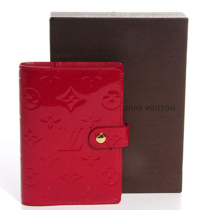 Louis Vuitton Vernis Small Ring Cover Agenda Pomme D'Amour 5 of 8